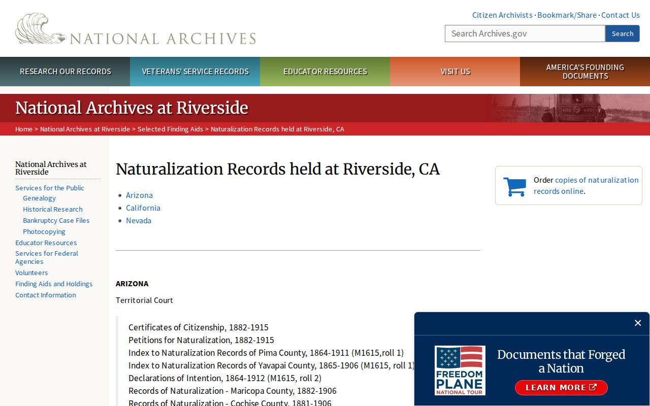 Jurupa Valley city directory research view of NARA Riverside naturalization records